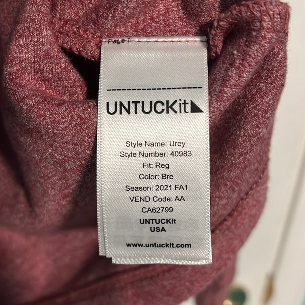 Untuckit Half Button Up Pullover - image 5